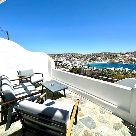 Villa Modern Cycladic Sea View House Ornos  Exterior foto