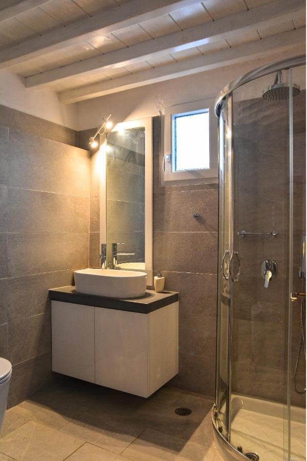 Villa Modern Cycladic Sea View House Ornos  Exterior foto