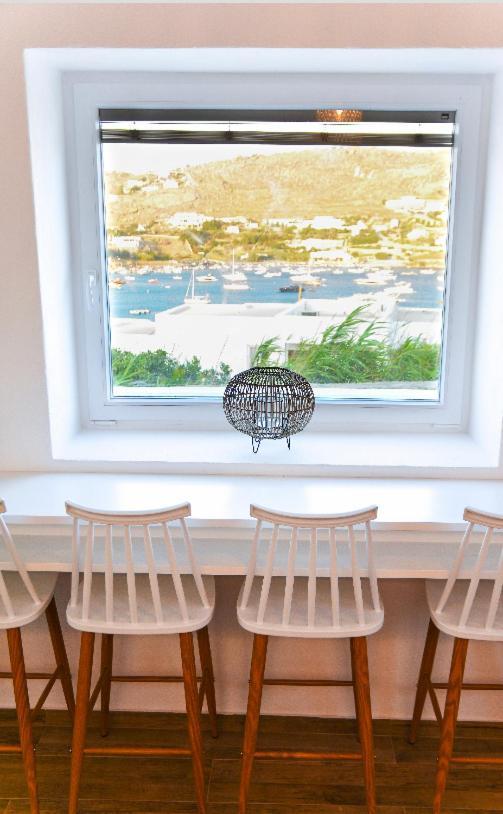 Villa Modern Cycladic Sea View House Ornos  Exterior foto