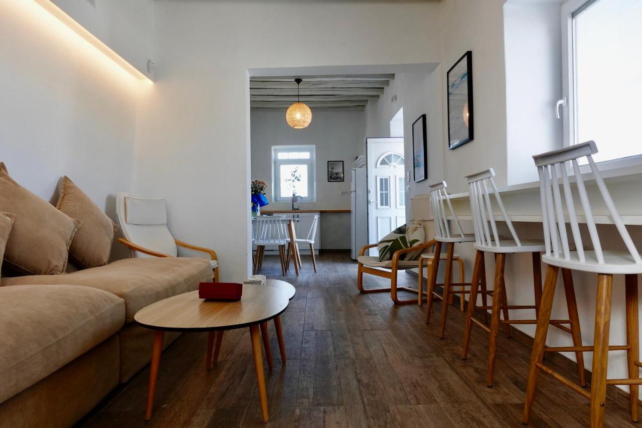 Villa Modern Cycladic Sea View House Ornos  Exterior foto